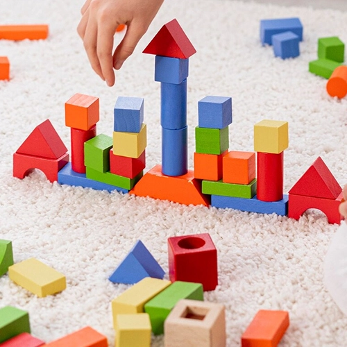 building blocks and puzzles